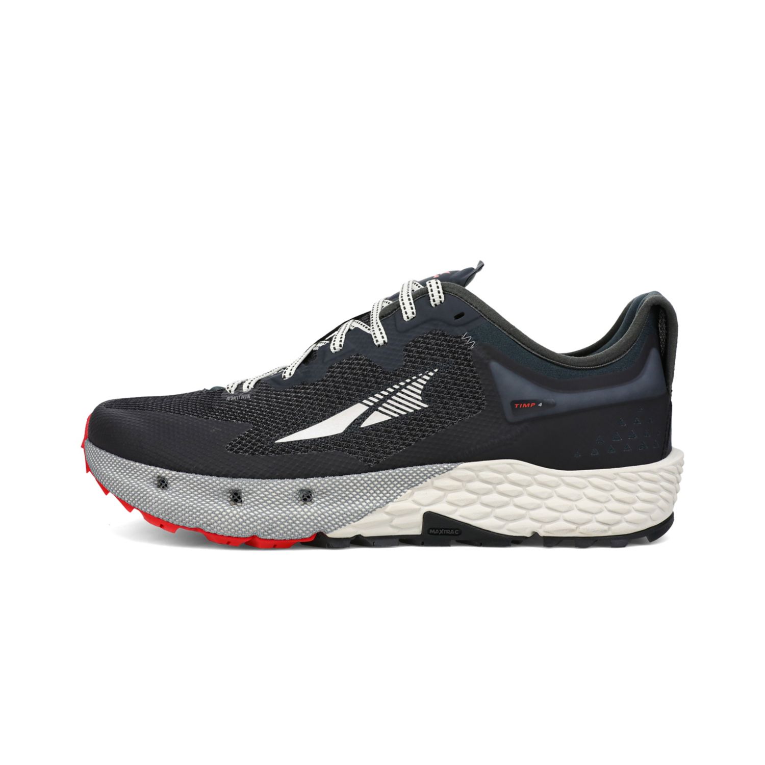 Black Men's Altra Timp 4 Trail Running Shoes | Israel-07964259