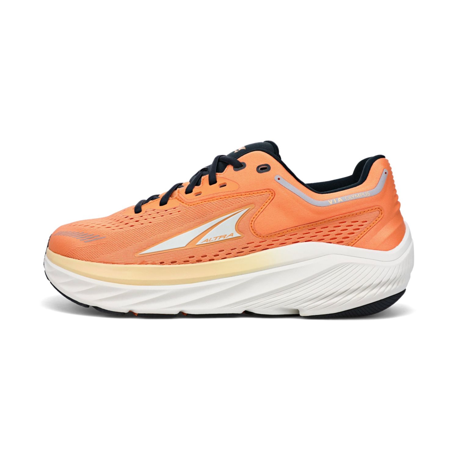 Black / Orange Men's Altra Via Olympus Walking Shoes | Israel-84392759