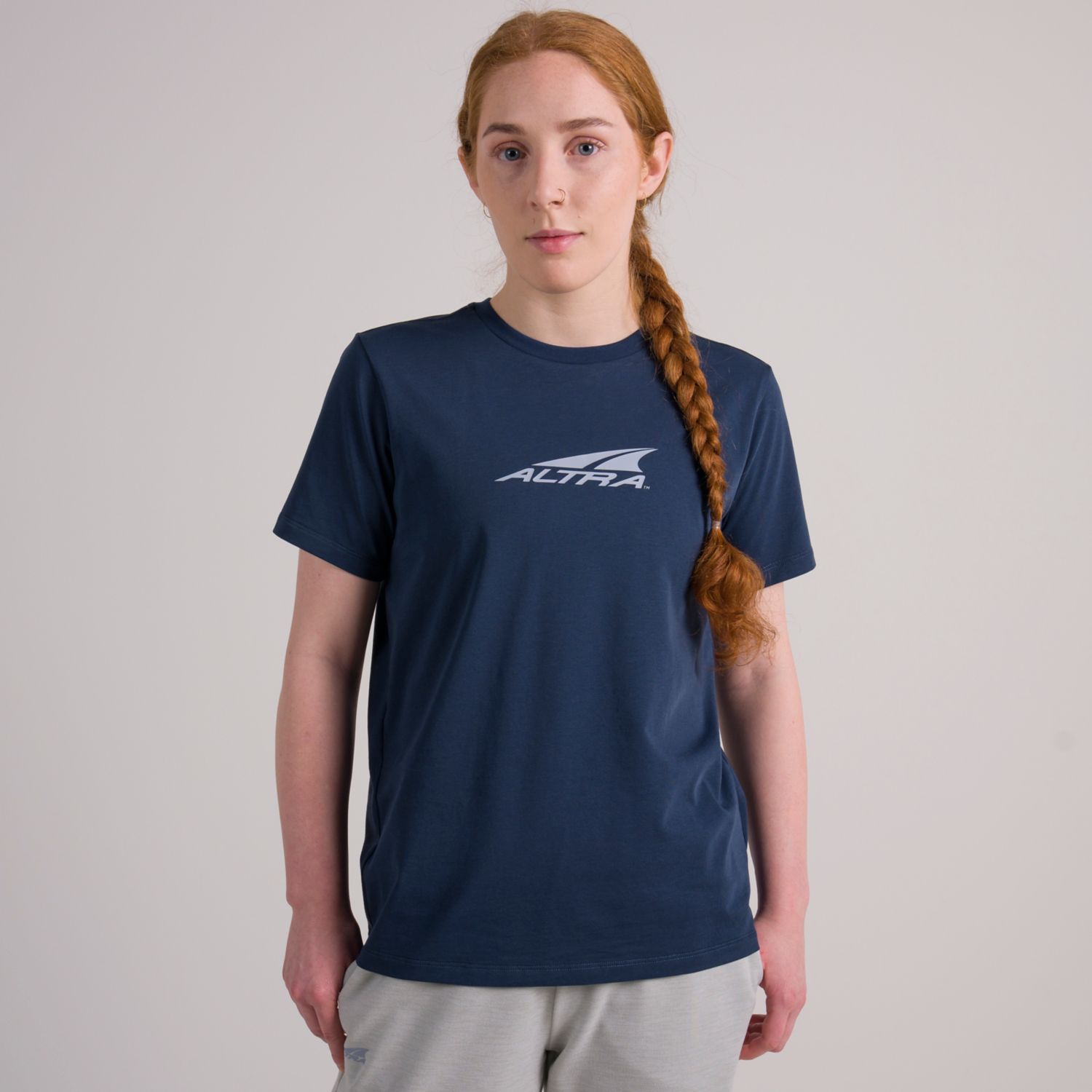 Blue Women's Altra Everyday Recycled T Shirts | Israel-98361759