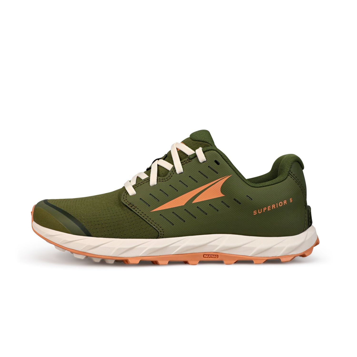 Olive Women's Altra Superior 5 Trail Running Shoes | Israel-04812379