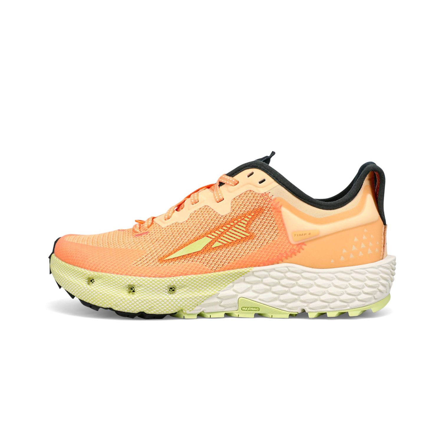 Orange / Black Women's Altra Timp 4 Trail Running Shoes | Israel-19032579