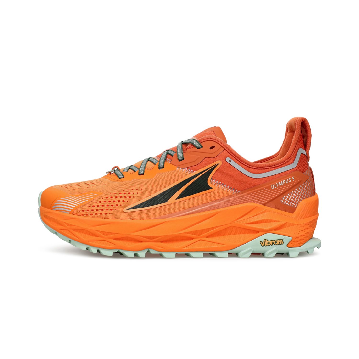 Orange Men's Altra Olympus 5 Trail Running Shoes | Israel-57320949