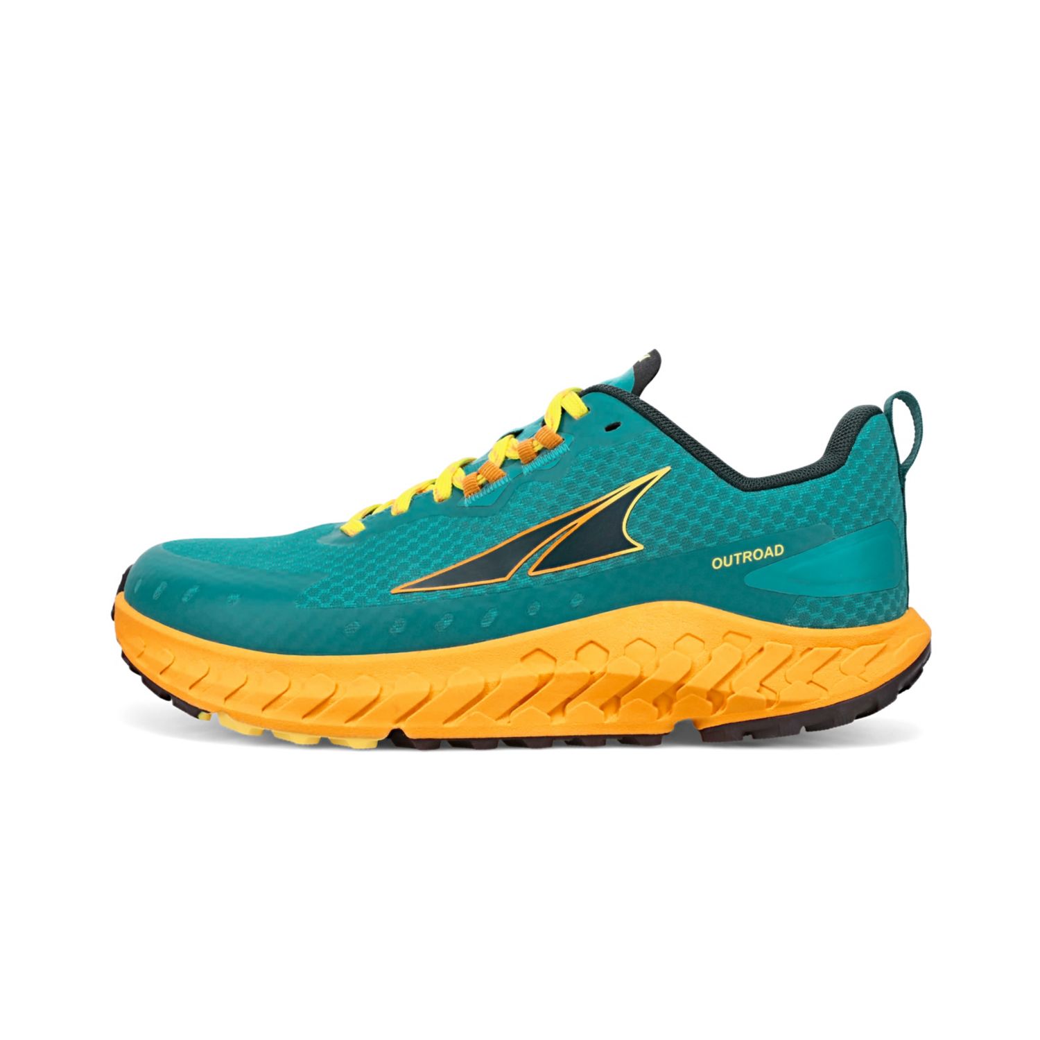 Turquoise / Yellow Women's Altra Outroad Road Running Shoes | Israel-17205489