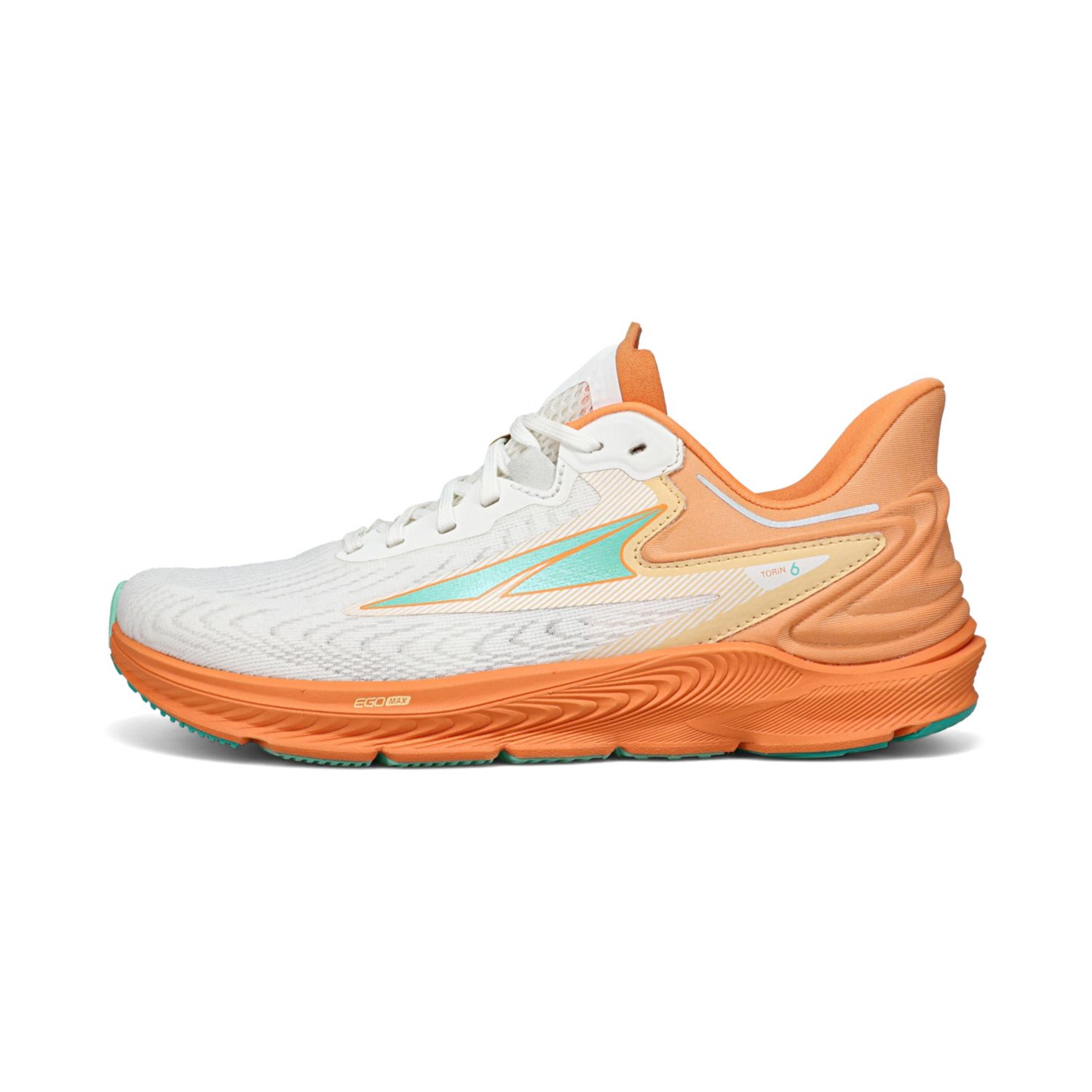 White / Orange Women's Altra Torin 6 Road Running Shoes | Israel-14736809