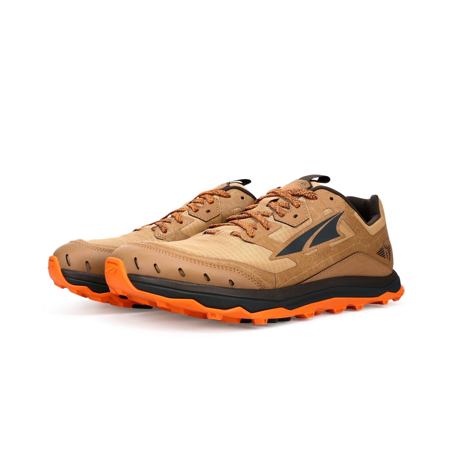 Brown Men's Altra Lone Peak 6 Trail Running Shoes | Israel-92047659