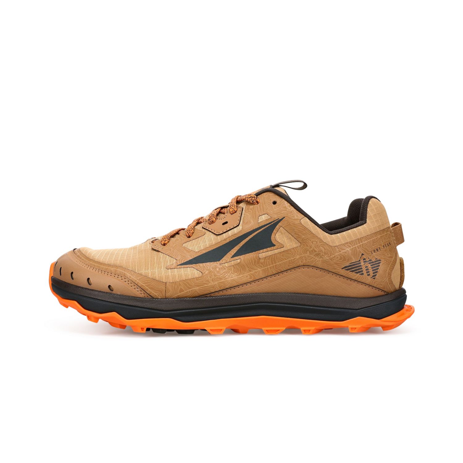 Brown Men\'s Altra Lone Peak 6 Trail Running Shoes | Israel-92047659