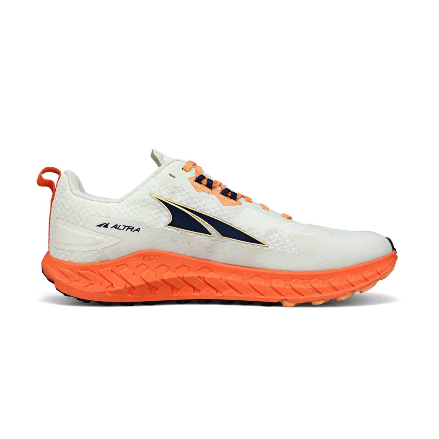 White / Orange Men's Altra Outroad Trail Running Shoes | Israel-16023979